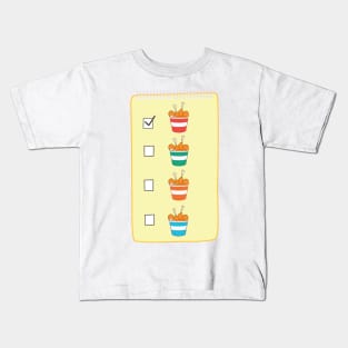 Bucket List Kids T-Shirt